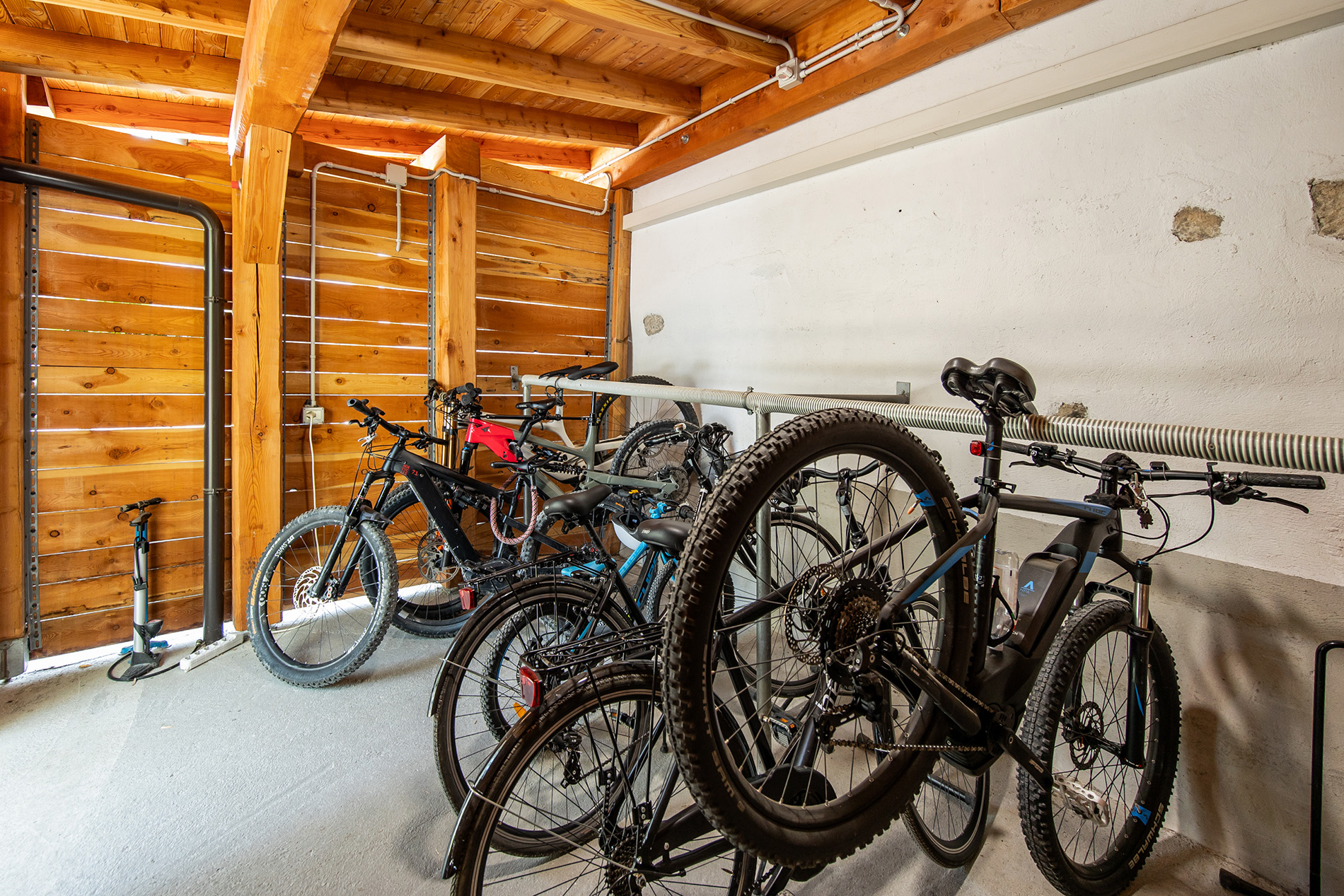 Bike area Agritur Comai