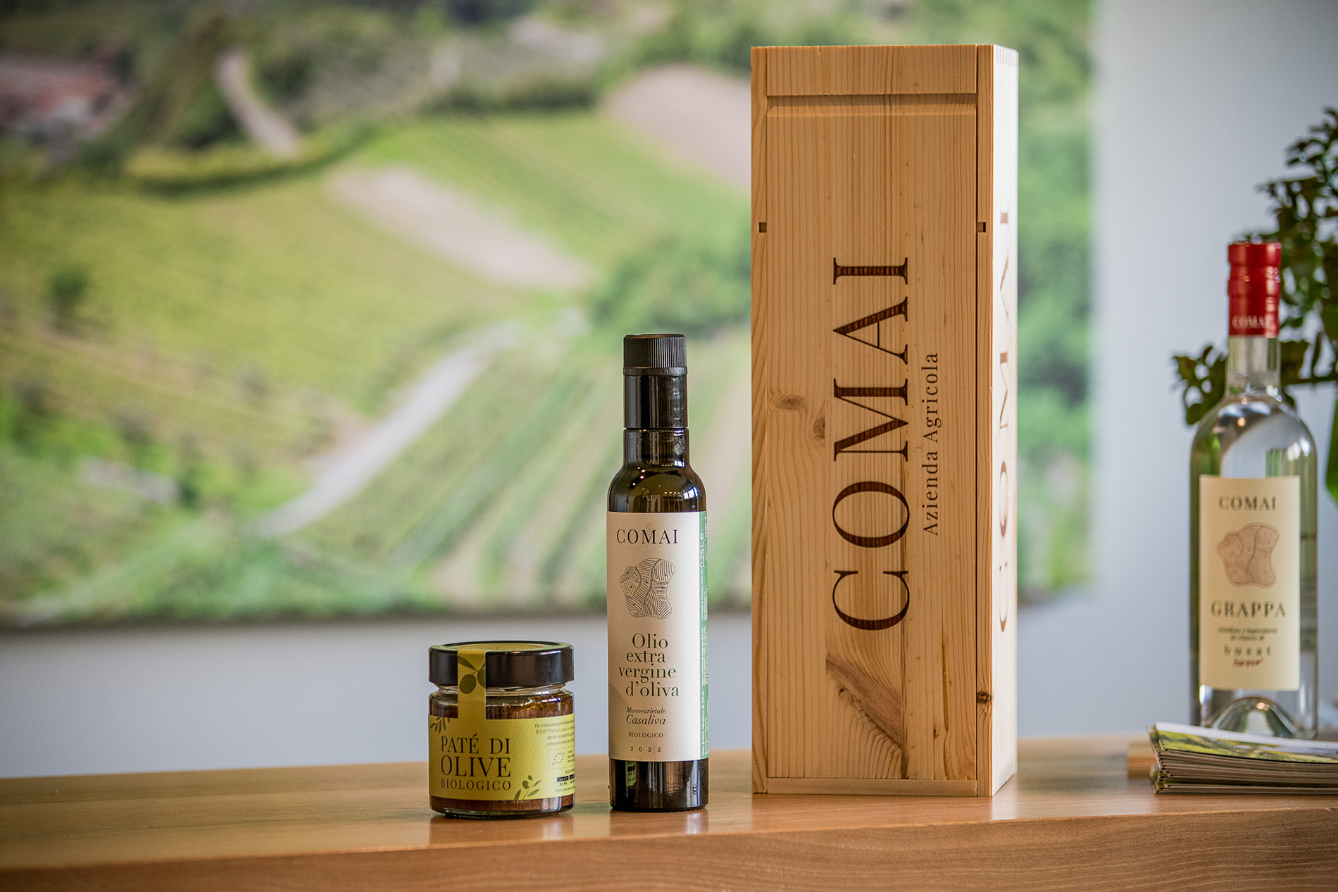 Olio Extra Vergine di Oliva Comai