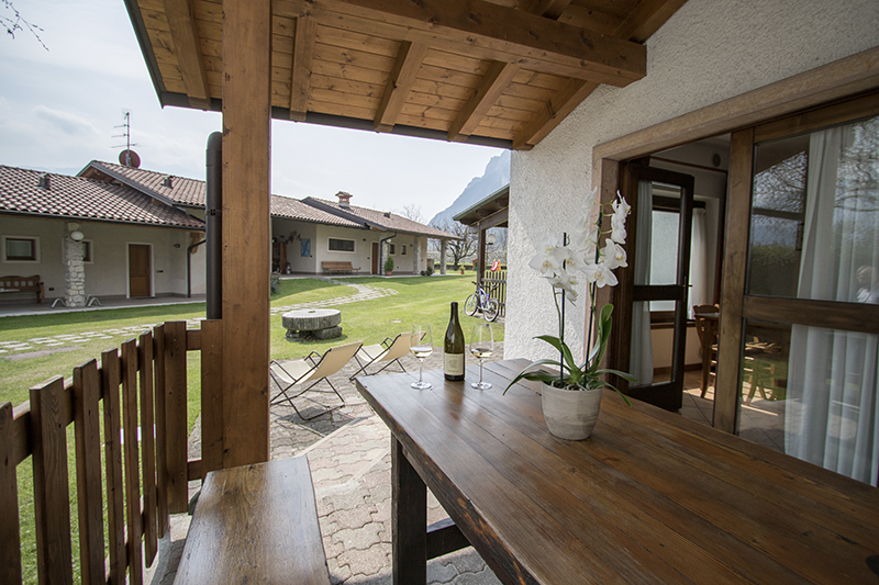 Interno di un appartamento Agritur Comai